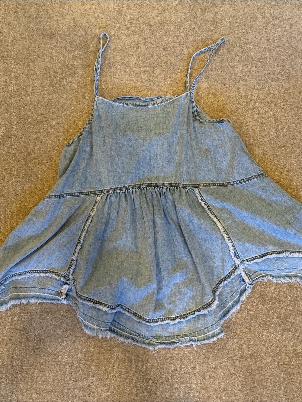 Free People Corinna denim tunic